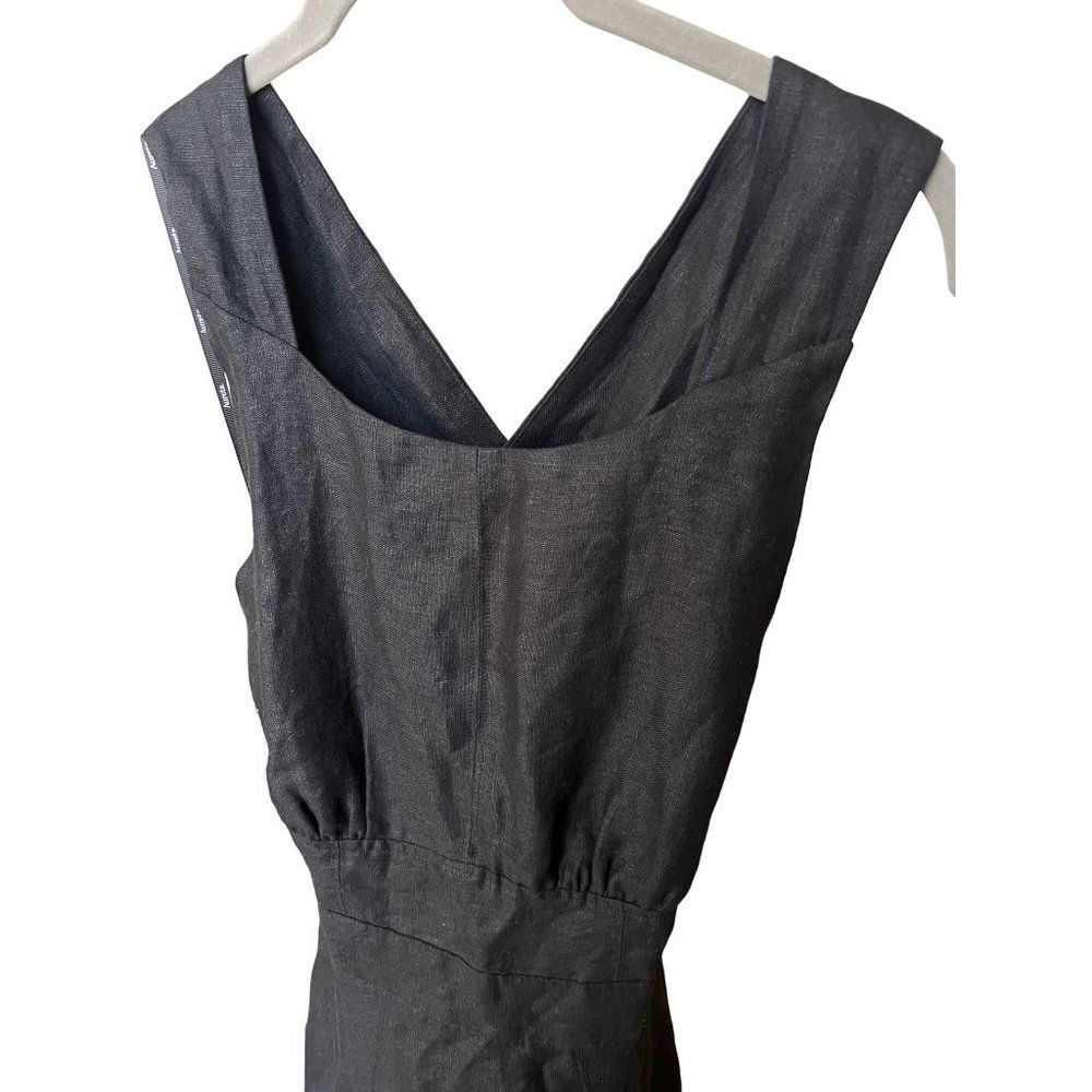 Anthropologie Aureta Studio Boatneck Linen Maxi Dress - Picture 8 of 14